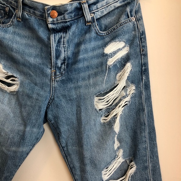 GAP Pants - Ripped Boyfriend Jeans GAP Pants - Ripped Boyfriend Jeans